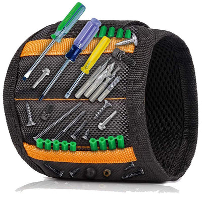 Magnetic Wristband With Strong Portable Magnetic Hold For Tools
