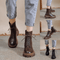 Winter Women's Motorcycle Boots Stylish Warm Chic Boots