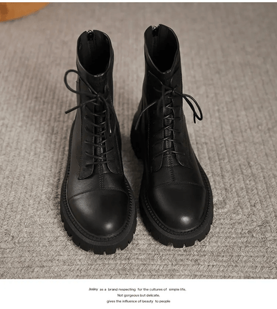 Winter Women's Motorcycle Boots Stylish Warm Chic Boots