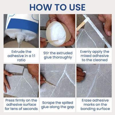 Tile Repair Glue Strong Waterproof Adhesive For Ceramic Tiles