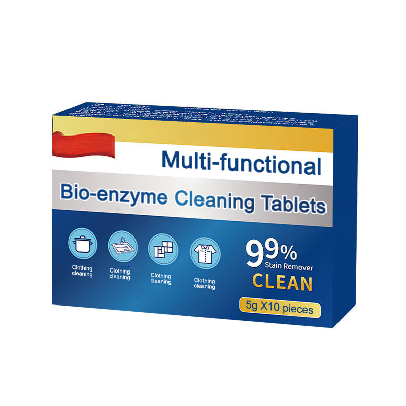 Multi-functional Bio-enzyme Cleaning Tablets For Powerful Stain Removal
