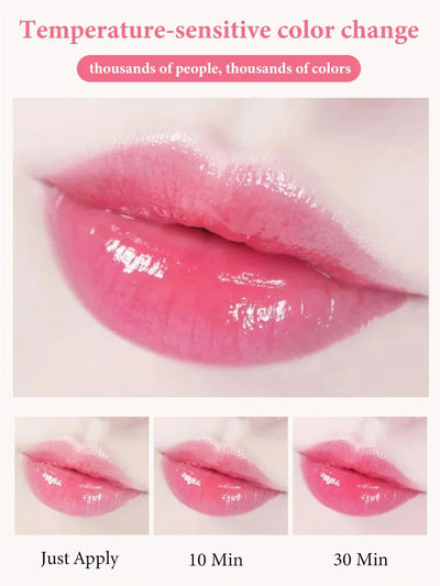 Flower Color Changing Lipstick Moisturizing Long Lasting Lip Balm