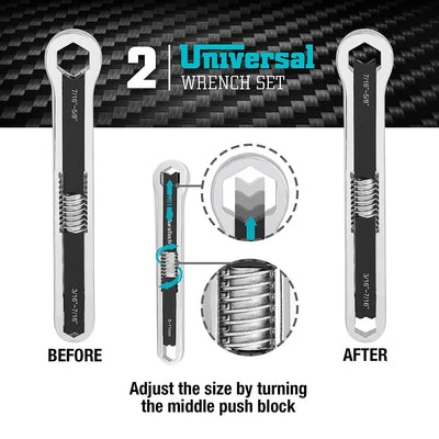 Adjustable Spanner Multi Function Wrench Tool For Repairs