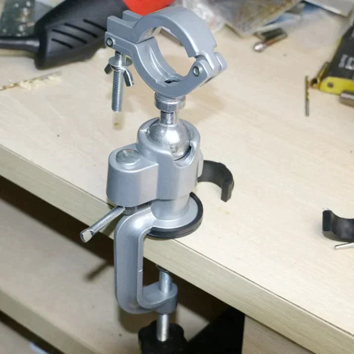 Universal Rotating Fixed Bracket Vise For Workbench Use