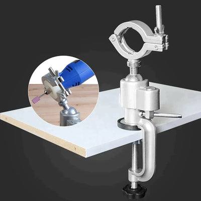 Universal Rotating Fixed Bracket Vise For Workbench Use