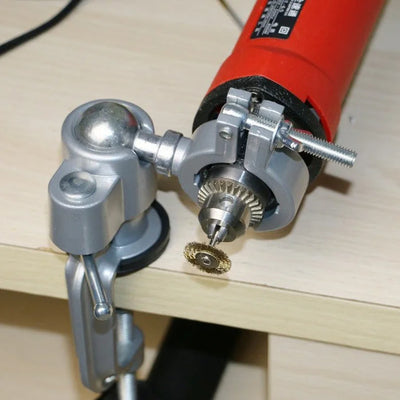 Universal Rotating Fixed Bracket Vise For Workbench Use