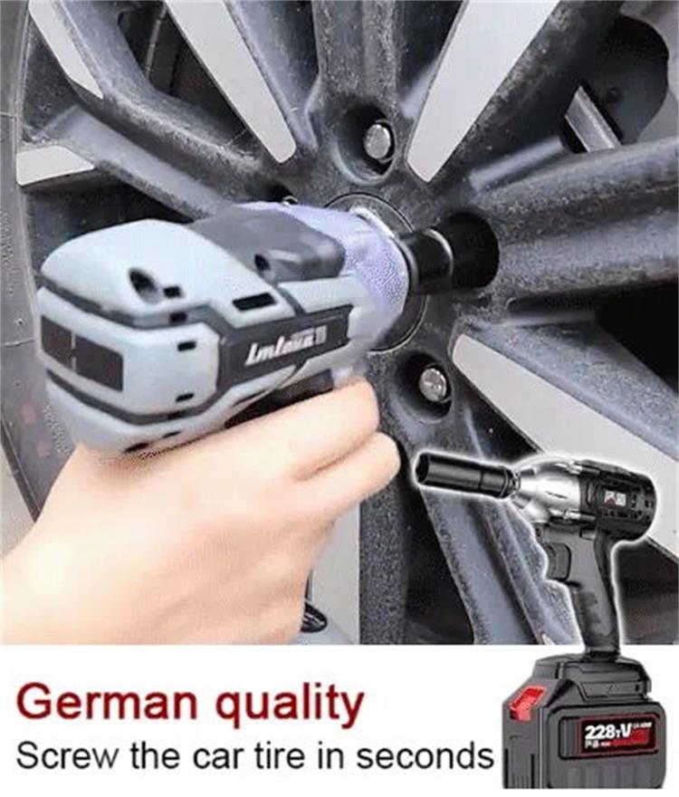 Brushless Electric Wrench Cordless Power Tool For Heavy Duty Use