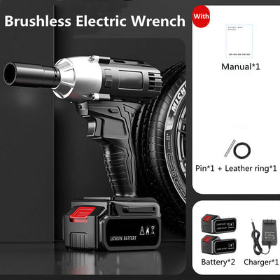 Brushless Electric Wrench Cordless Power Tool For Heavy Duty Use