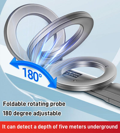 High Sensitivity Metal Detector With LED Flashing Alarm And Metal Sensor