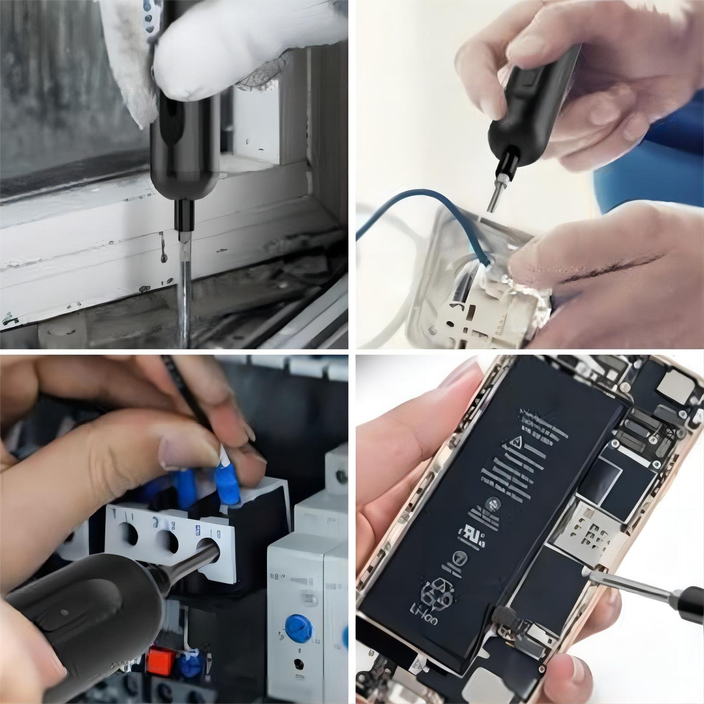 3.6V Rechargeable Electric Screwdriver Kit With Accessories Set
