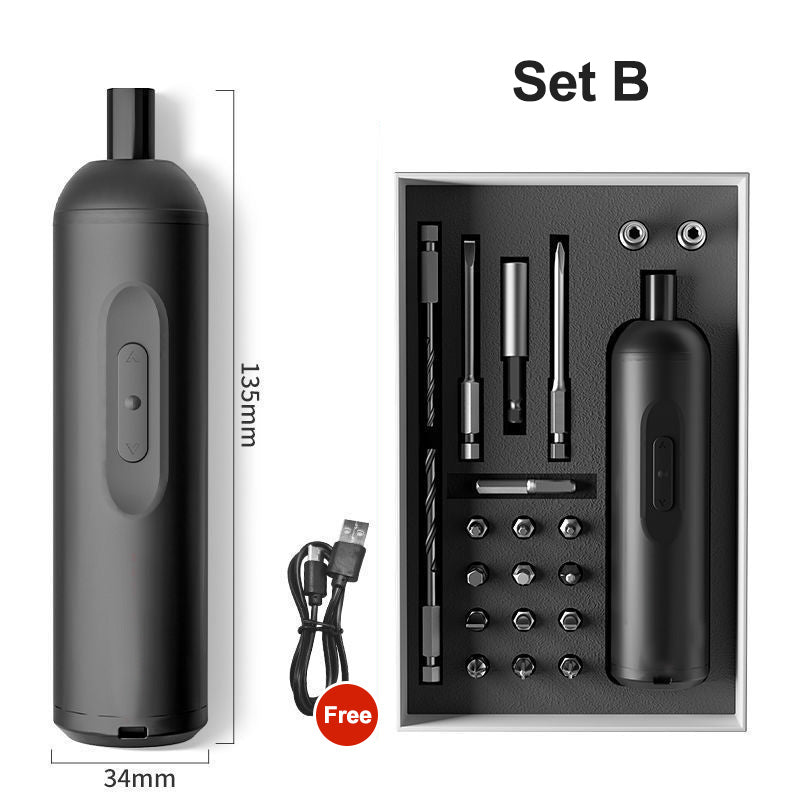 3.6V Rechargeable Electric Screwdriver Kit With Accessories Set