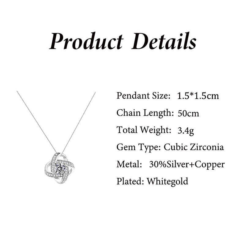 To My Love Necklace With Real Rose Romantic Gift For Her