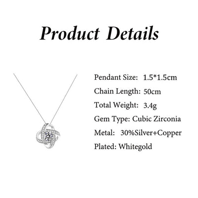 To My Love Necklace With Real Rose Romantic Gift For Her