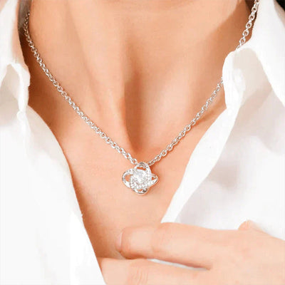To My Love Necklace With Real Rose Romantic Gift For Her