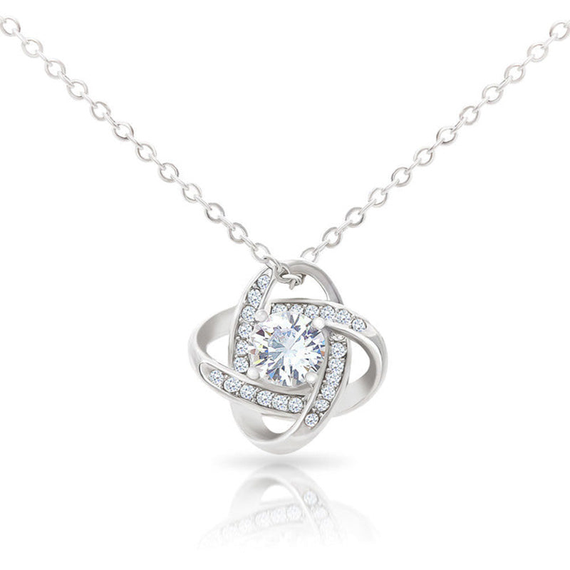 To My Love Necklace With Real Rose Romantic Gift For Her