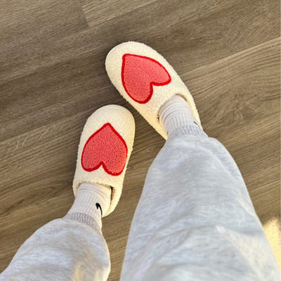 Indoor Plush Slippers For Couples Anti Slip Cozy Soft Footwear