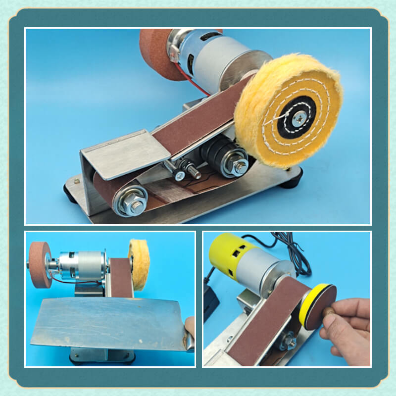 Electric Belt Sander Powerful Woodworking Tool For Smooth Finishing