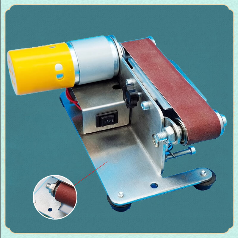 Electric Belt Sander Powerful Woodworking Tool For Smooth Finishing