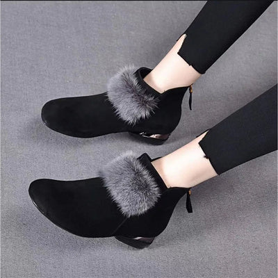 Non-Slip Ankle Boots For Women Stylish Comfortable Winter Footwear