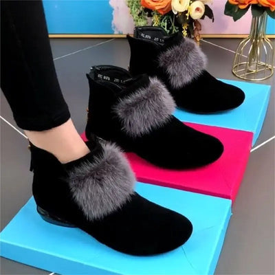Non-Slip Ankle Boots For Women Stylish Comfortable Winter Footwear