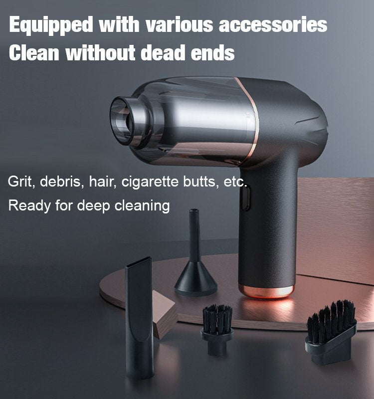 Cordless Vacuum Cleaner 3-in-1 Blower Vacuum Inflator For Home Car