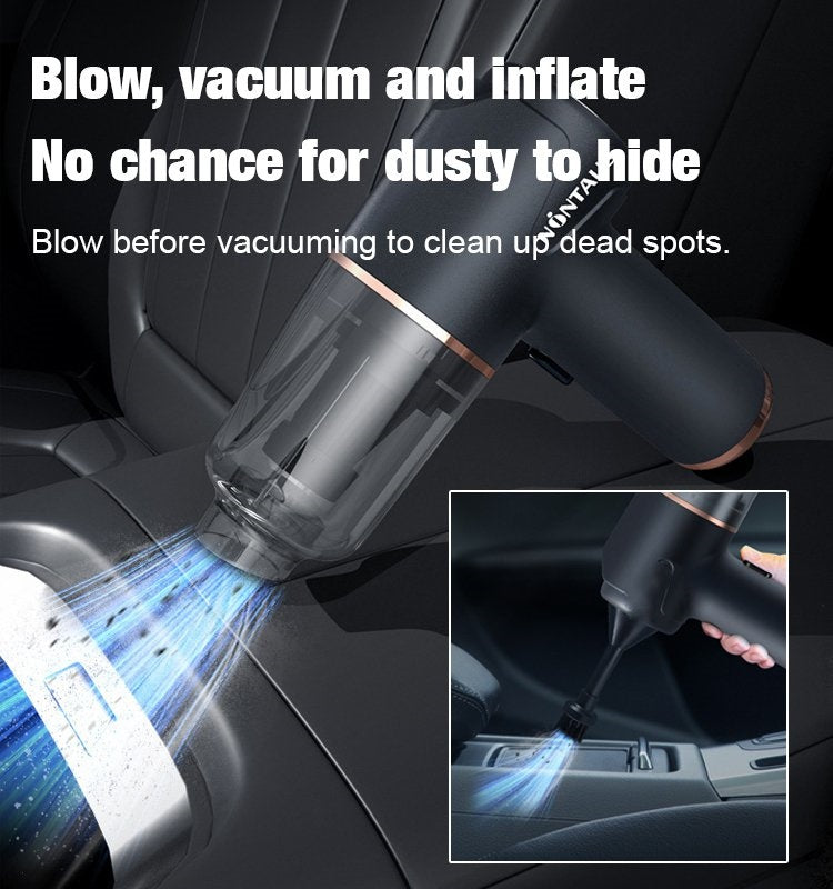 Cordless Vacuum Cleaner 3-in-1 Blower Vacuum Inflator For Home Car