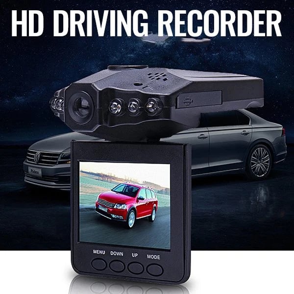 1080p HD Night Vision Dash Cam For Clear Driving Recording