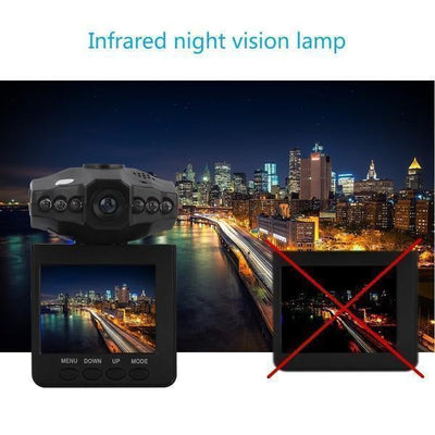1080p HD Night Vision Dash Cam For Clear Driving Recording