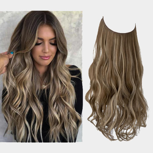 Women's Long Curly Wig Hair Extensions For Stylish Looks