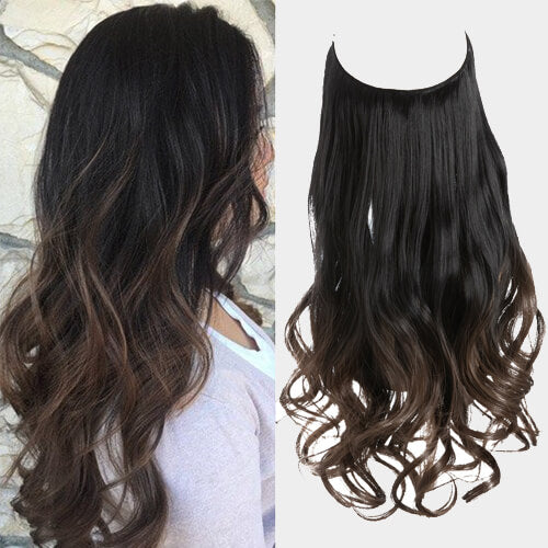 Women's Long Curly Wig Hair Extensions For Stylish Looks