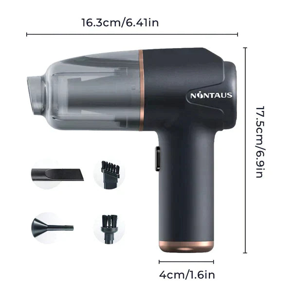 Cordless Vacuum Cleaner 3-in-1 Blower Vacuum Inflator For Home Car