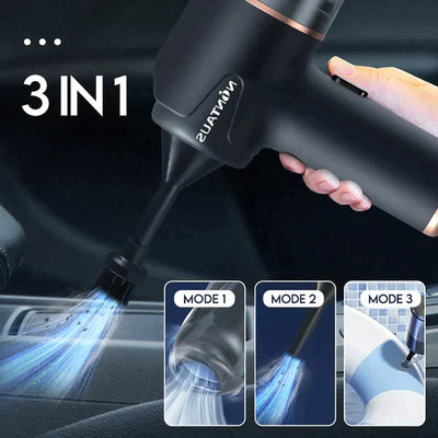 Cordless Vacuum Cleaner 3-in-1 Blower Vacuum Inflator For Home Car