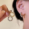 C-Shaped Earrings Elegant Stylish Design For Women Accessories