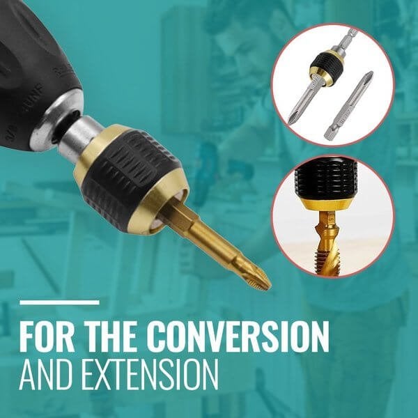 Quick-release Hexagon Drill Bit Coupling Adapter For Power Tools