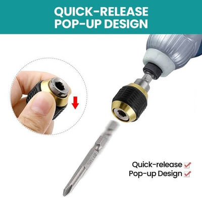 Quick-release Hexagon Drill Bit Coupling Adapter For Power Tools