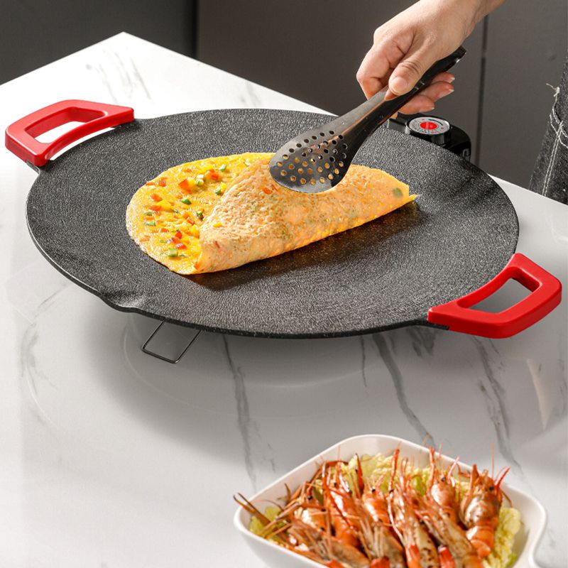 Indoor Electric Grill Pan Non Stick Surface For Easy Cooking