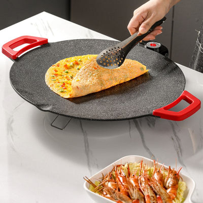 Indoor Electric Grill Pan Non Stick Surface For Easy Cooking