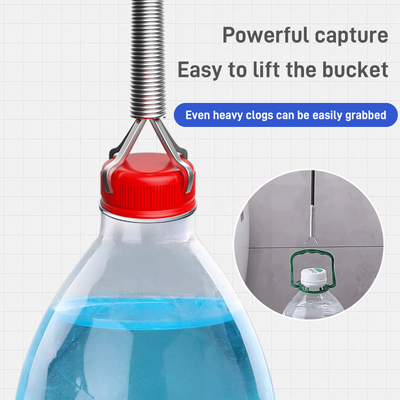 Four-Claw Household Sewer Unclogger Powerful Drain Cleaning Tool