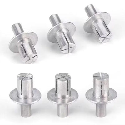 50pcs Knock-type Expansion Aluminum Alloy Rivets For Secure Fastening