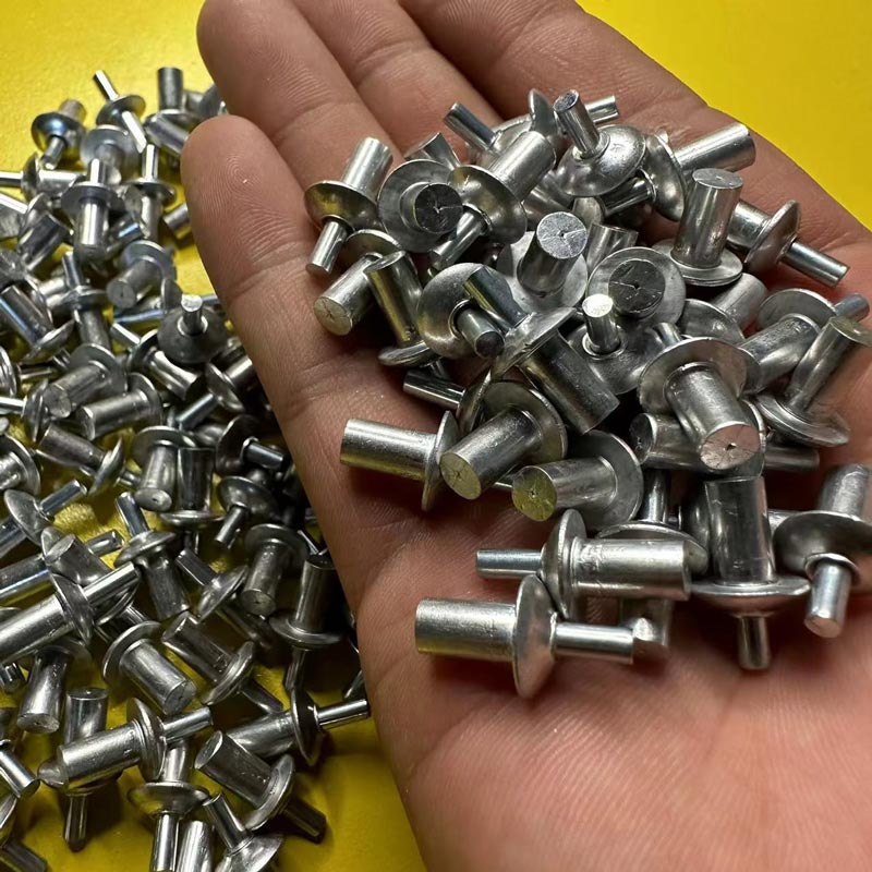 50pcs Knock-type Expansion Aluminum Alloy Rivets For Secure Fastening