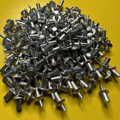 50pcs Knock-type Expansion Aluminum Alloy Rivets For Secure Fastening