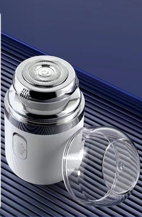 Mini Portable Electric Shaver Compact Travel Grooming Tool For Men