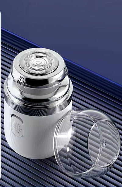 Mini Portable Electric Shaver Compact Travel Grooming Tool For Men