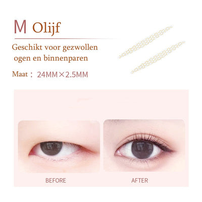 Simulated Invisible Double Eyelid Tapes Stickers For Natural Look
