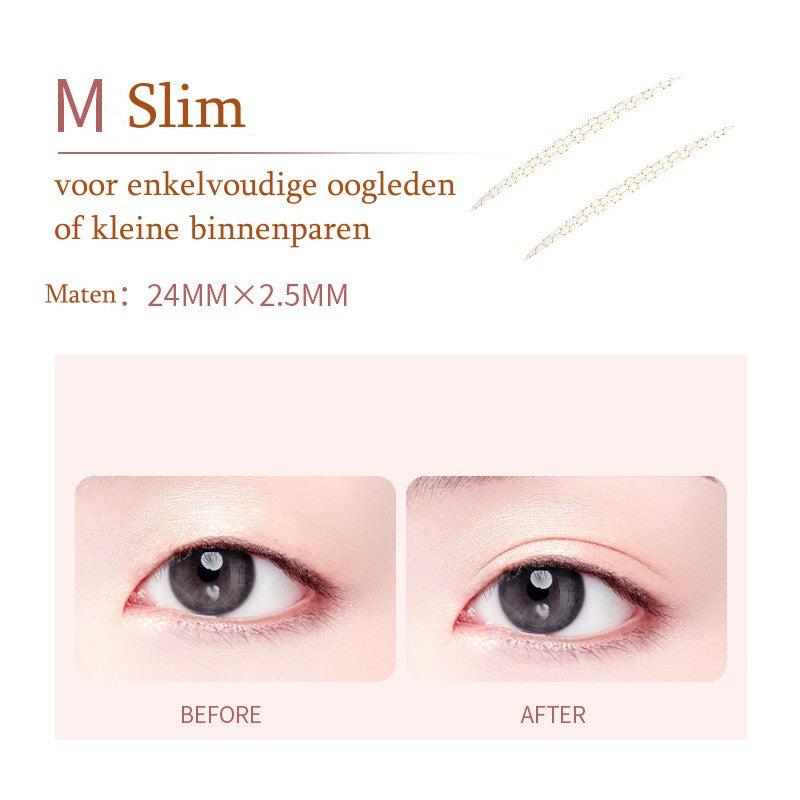 Simulated Invisible Double Eyelid Tapes Stickers For Natural Look