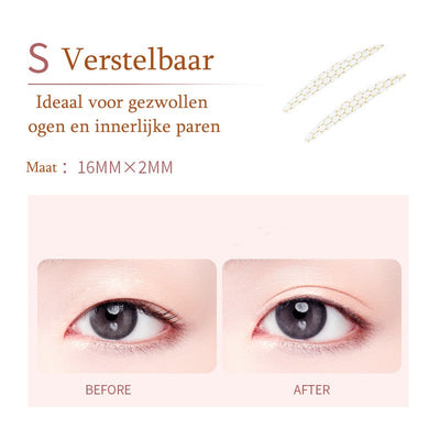 Simulated Invisible Double Eyelid Tapes Stickers For Natural Look