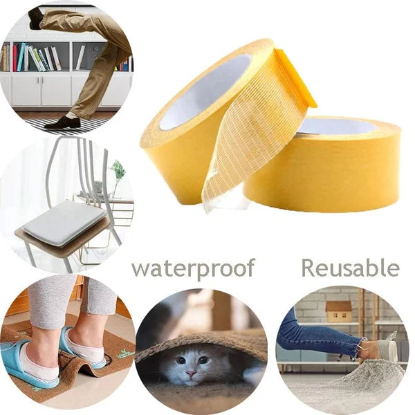Double-sided Gauze Fiber Tape Strong Adhesive Mesh Repair Tape