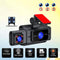 Vehicle Night Vision Dash Camera 3 Channel Recording System