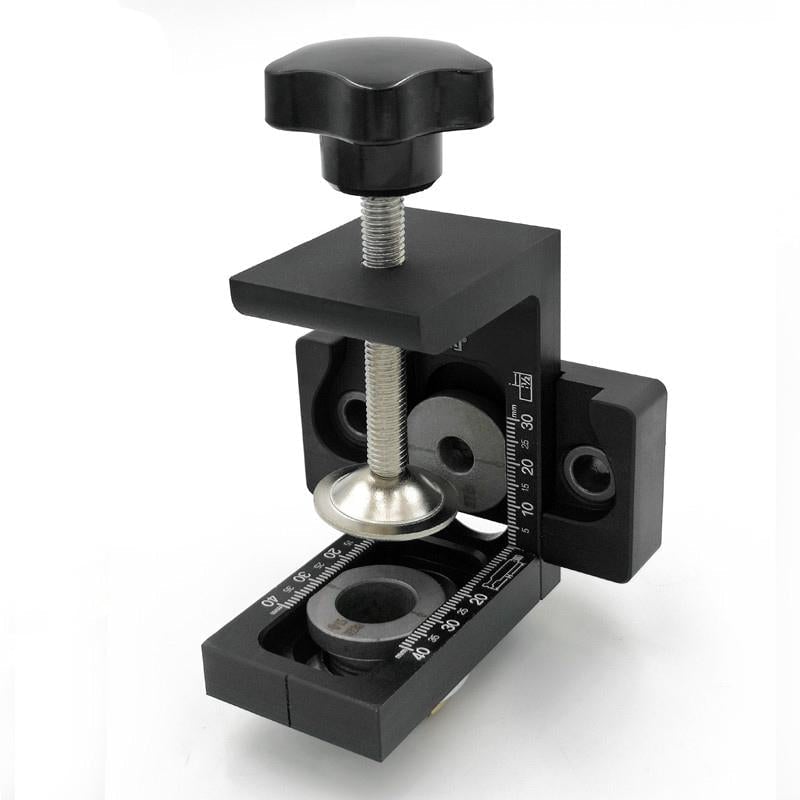 Adjustable Doweling Jig 3 In 1 Woodworking Locator Puncher Tool