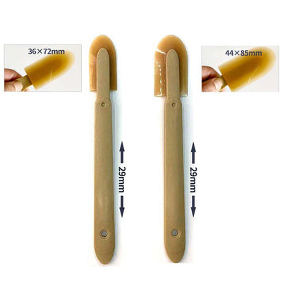 Extended Length Rubber Spatula Caulking Tool For Precise Application
